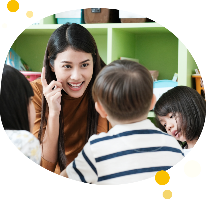 フレンドリーで優れた指導力を持つフィリピン人講師